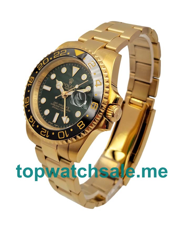 UK AAA Rolex GMT-Master II 116718 40 MM Green Dials Men Replica Watches