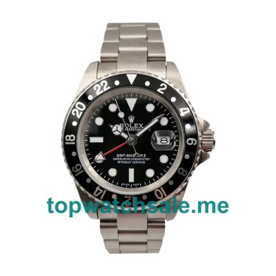 UK AAA Rolex GMT-Master II 16710 LN 40 MM Black Dials Men Replica Watches