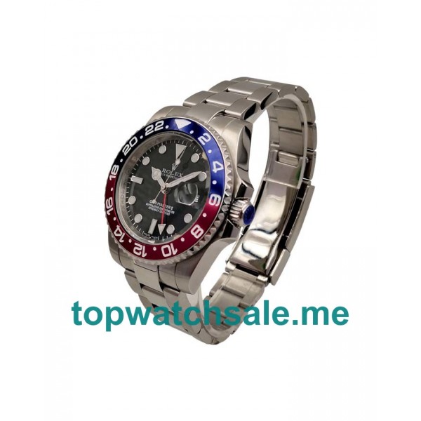 UK AAA Rolex GMT-Master II 116719 BLRO 40 MM Black Dials Men Replica Watches