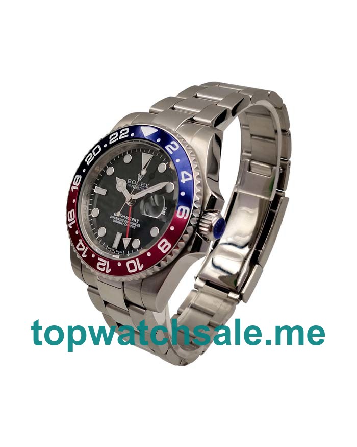 UK AAA Rolex GMT-Master II 116719 BLRO 40 MM Black Dials Men Replica Watches