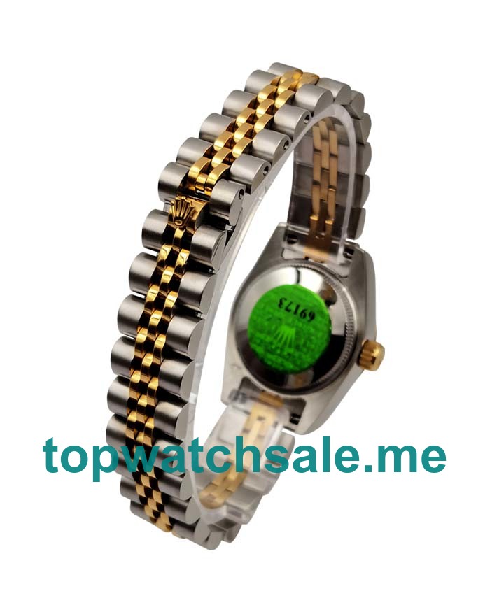 UK AAA Rolex Lady-Datejust 179173 26 MM Champagne Dials Women Replica Watches