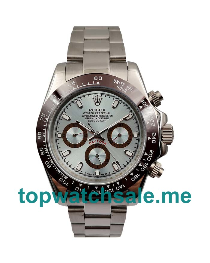 UK AAA Rolex Daytona 116506 40 MM Ice-Blue Dials Men Replica Watches