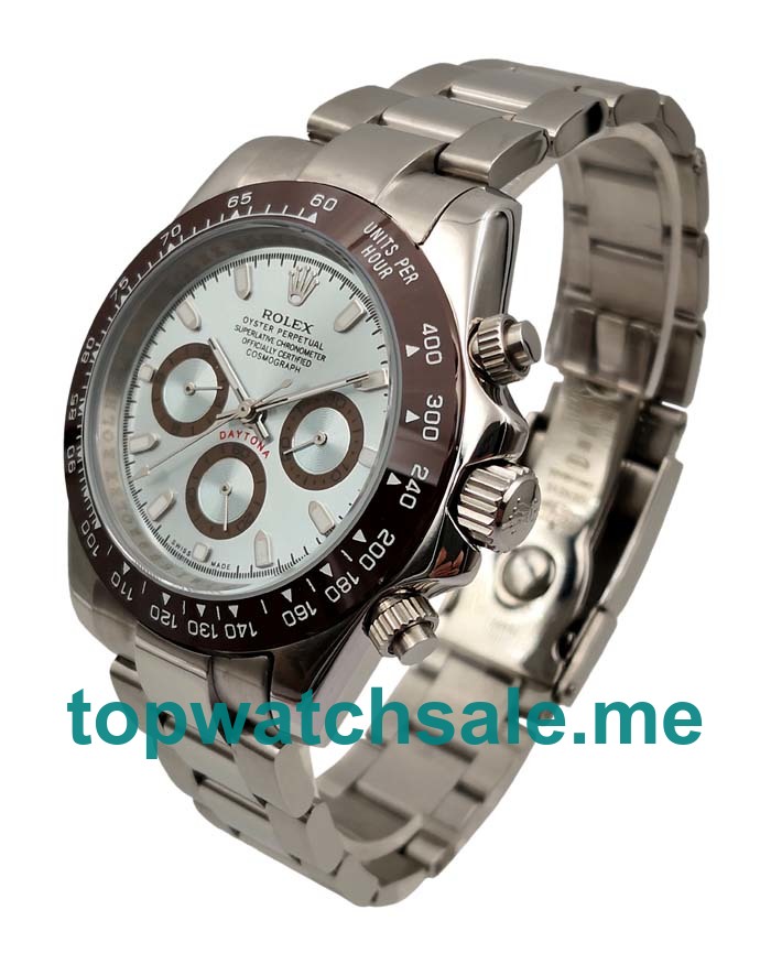 UK AAA Rolex Daytona 116506 40 MM Ice-Blue Dials Men Replica Watches