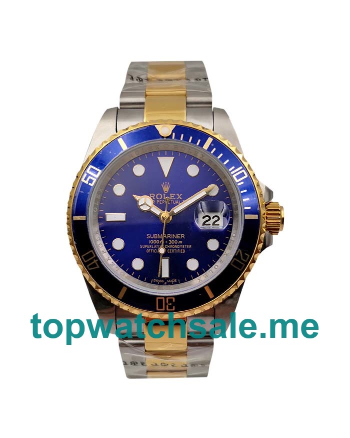 UK AAA Rolex Submariner 16613 40 MM Blue Dials Men Replica Watches