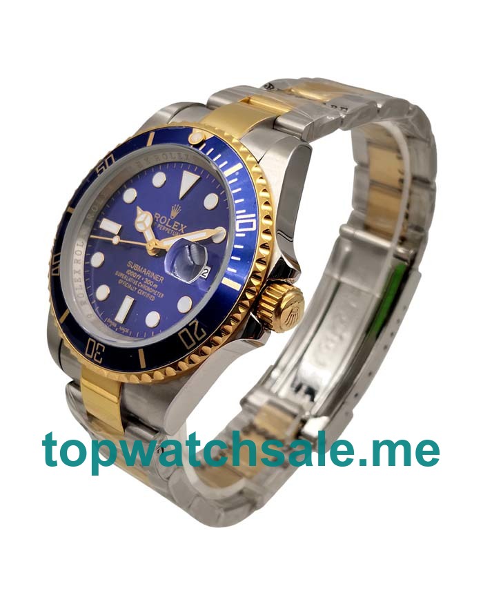 UK AAA Rolex Submariner 16613 40 MM Blue Dials Men Replica Watches