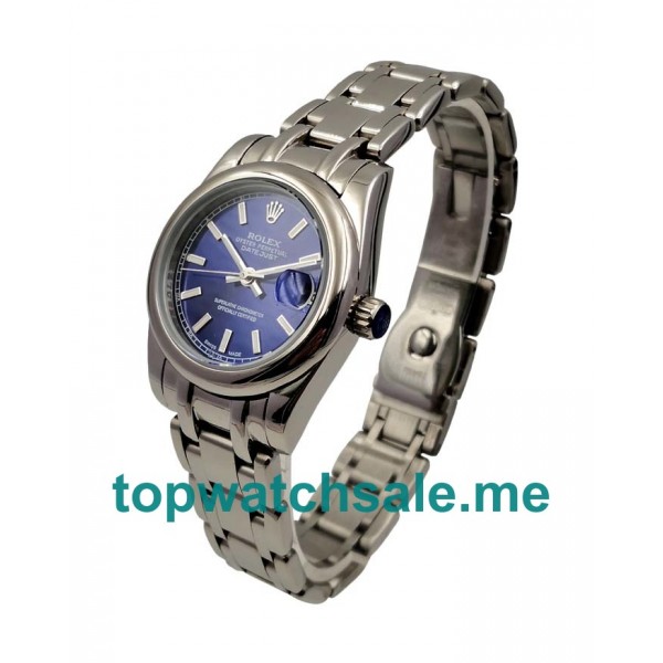 UK AAA Rolex Datejust 178240 31 MM Blue Dials Unisex Replica Watches