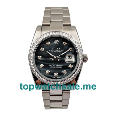 UK AAA Rolex Datejust 116244 36 MM Mother-Of-Pearl Dials Men Replica Watches