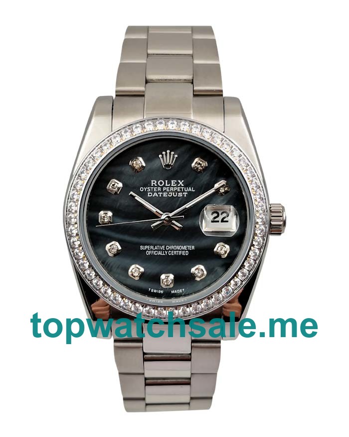 UK AAA Rolex Datejust 116244 36 MM Mother-Of-Pearl Dials Men Replica Watches