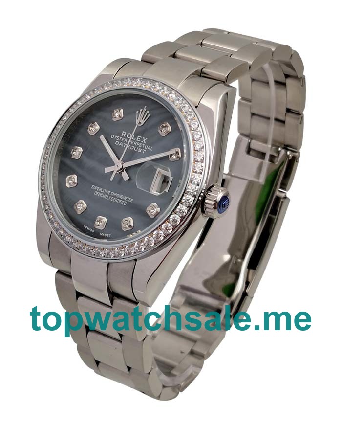 UK AAA Rolex Datejust 116244 36 MM Mother-Of-Pearl Dials Men Replica Watches