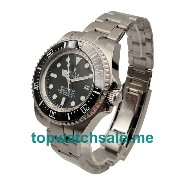 UK AAA Rolex Sea-Dweller Deepsea 116660 44 MM Black Dials Men Replica Watches