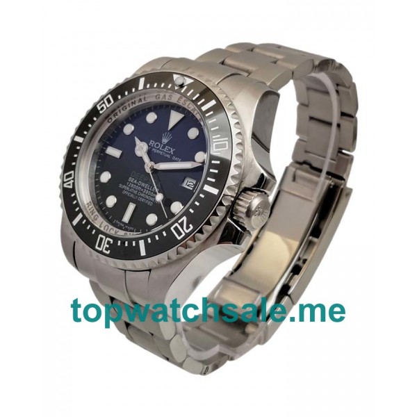 UK AAA Rolex Sea-Dweller Deepsea 116660 44 MM Black & Blue Dials Men Replica Watches