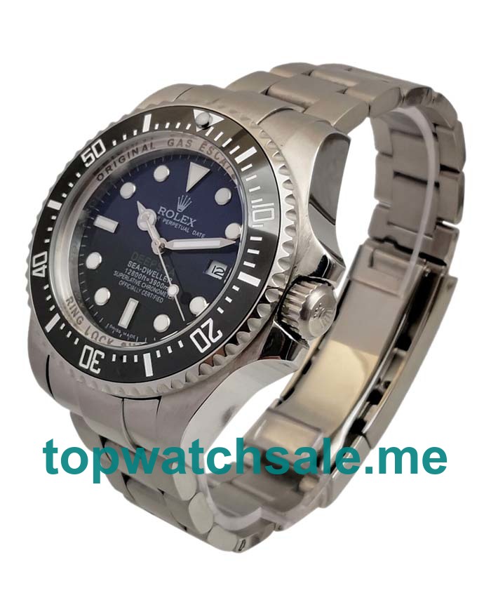 UK AAA Rolex Sea-Dweller Deepsea 116660 44 MM Black & Blue Dials Men Replica Watches