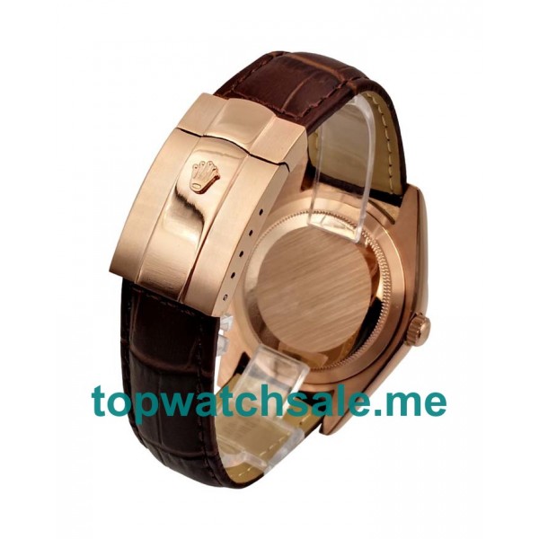 UK AAA Rolex Sky-Dweller 326135 42 MM Brown Dials Men Replica Watches