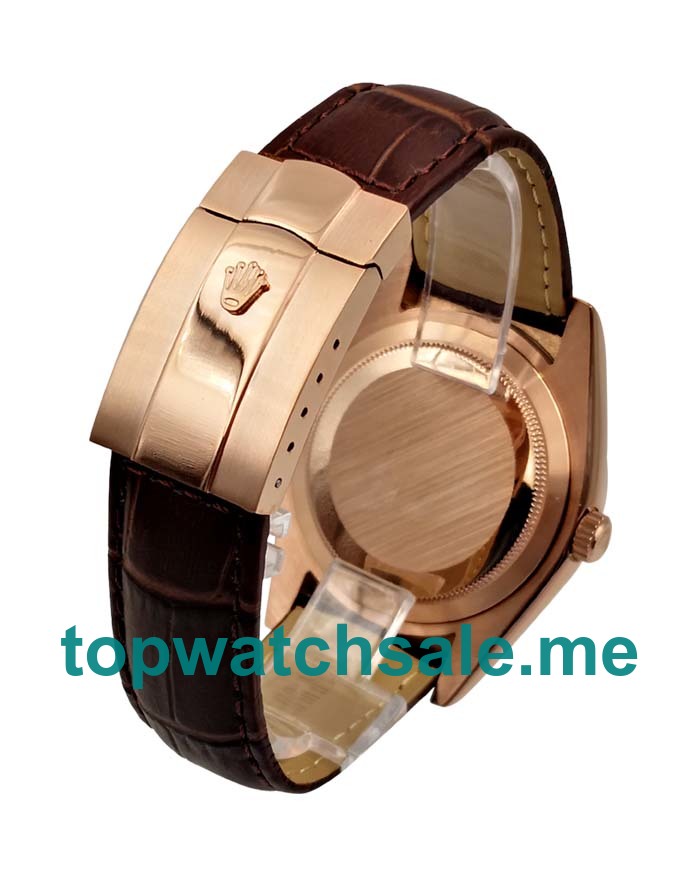 UK AAA Rolex Sky-Dweller 326135 42 MM Brown Dials Men Replica Watches