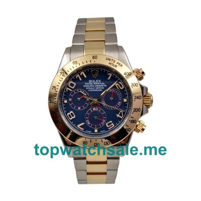 UK AAA Rolex Replica Daytona 116523 40 MM Blue Dials Men Replica Watches