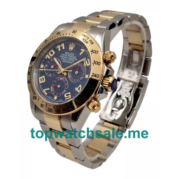 UK AAA Rolex Replica Daytona 116523 40 MM Blue Dials Men Replica Watches