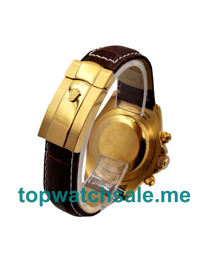 UK AAA Rolex Daytona 116518 40 MM White Dials men Replica Watches