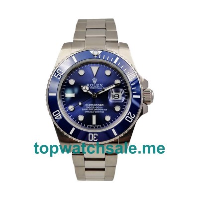 UK AAA Rolex Submariner 116619 LB 40 MM Blue Dials Men Replica Watches