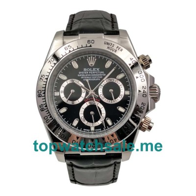 UK AAA Rolex Daytona 116519 40 MM Black Dials Men Replica Watches