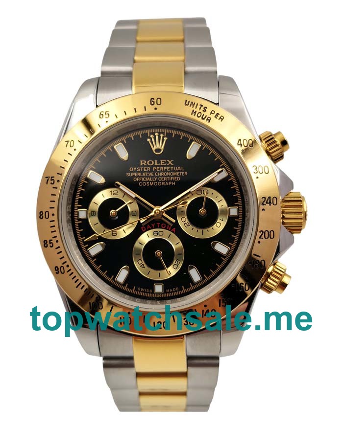 AAA Rolex Daytona 116523 40 MM Black Dials Men Replica Watches