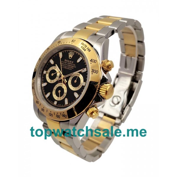 AAA Rolex Daytona 116523 40 MM Black Dials Men Replica Watches