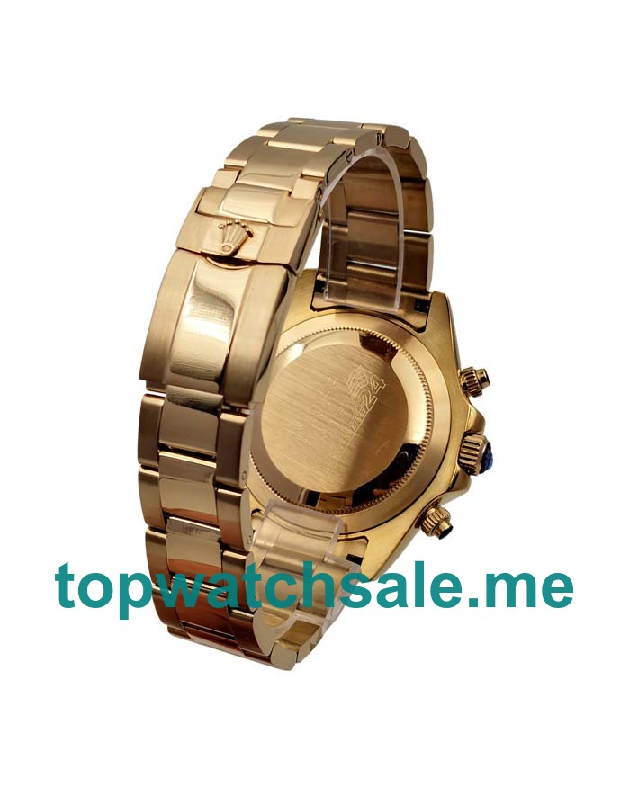 UK AAA Rolex Daytona 116528 40 MM White Dials Men Replica Watches