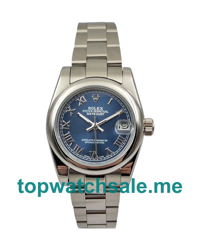 UK AAA Rolex Datejust 178240 31 MM Blue Dials Unisex Replica Watches