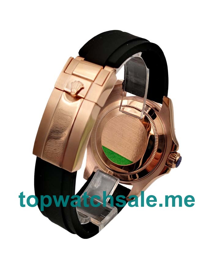 UK AAA Rolex Yacht-Master 116655 40 MM Black Dials Men Replica Watches