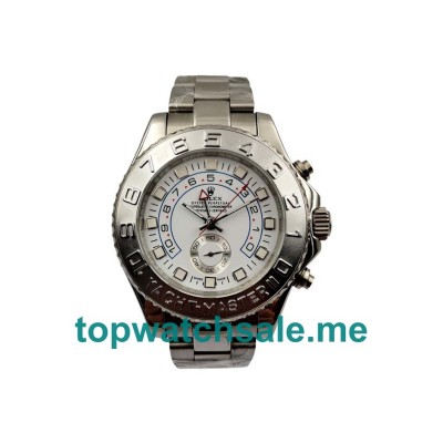 UK AAA Rolex Yacht-Master II 116689 44 MM White Dials Men Replica Watches