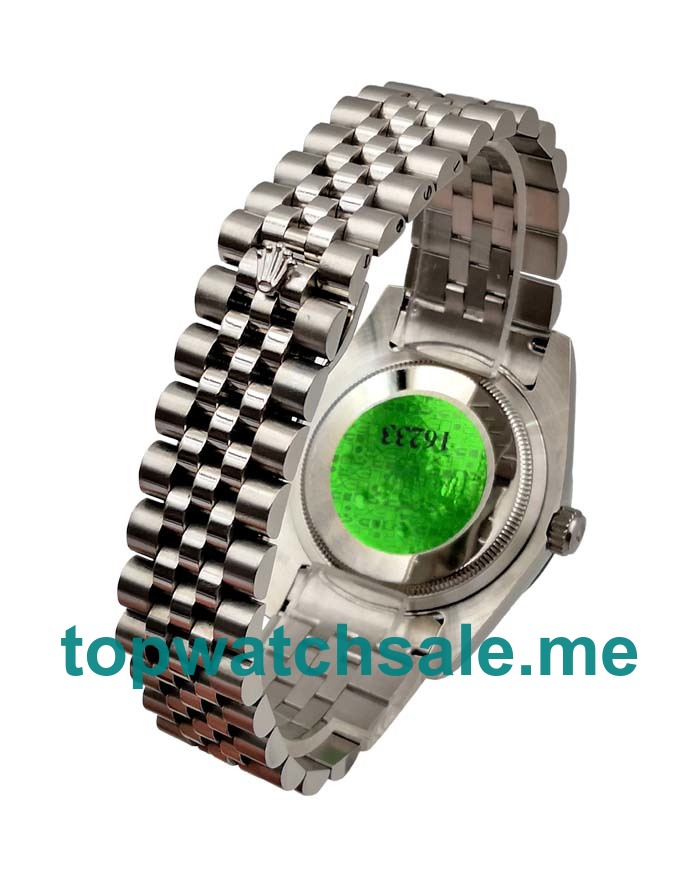 UK AAA Rolex Datejust 1603 36 MM Silver Dials Men Replica Watches