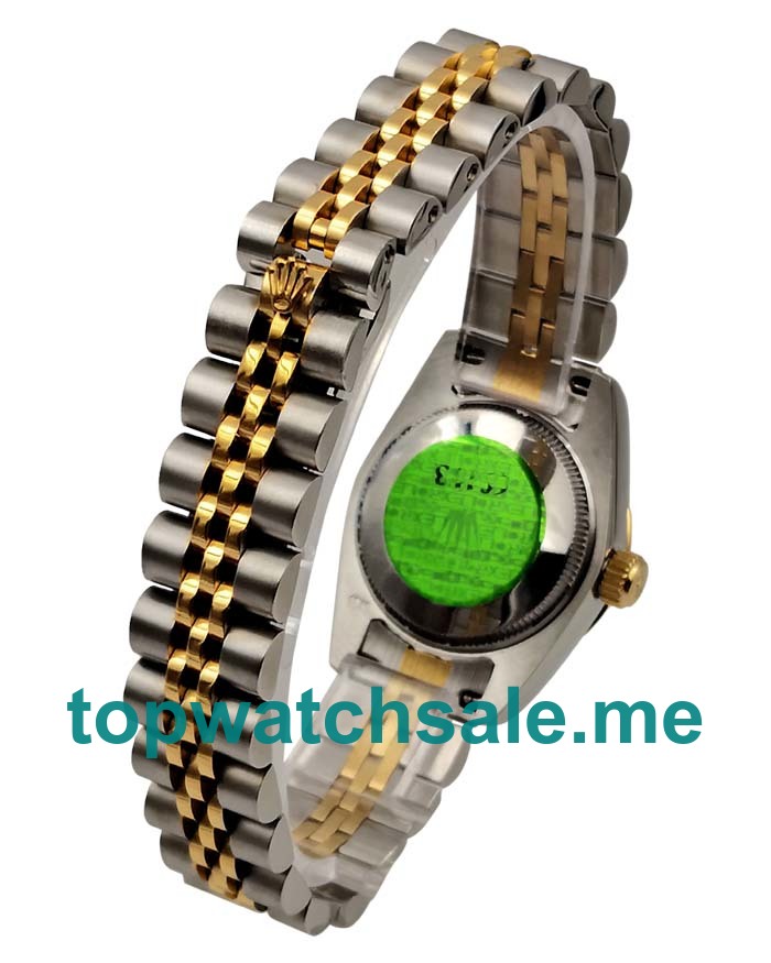 UK AAA Rolex Lady-Datejust 179313 26 MM Champagne Dials Women Replica Watches