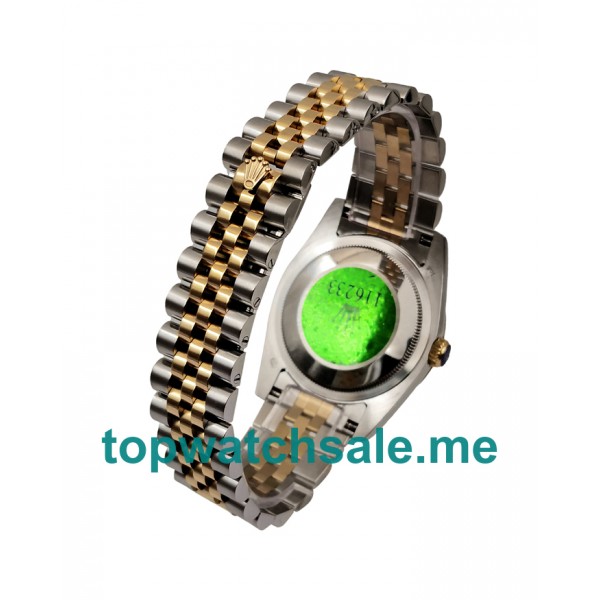 UK AAA Rolex Datejust 16233 36 MM Champagne Dials Men Replica Watches
