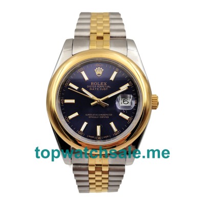 UK AAA Rolex Datejust 126303 41 MM Blue Dials Men Replica Watches