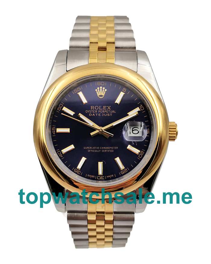 UK AAA Rolex Datejust 126303 41 MM Blue Dials Men Replica Watches