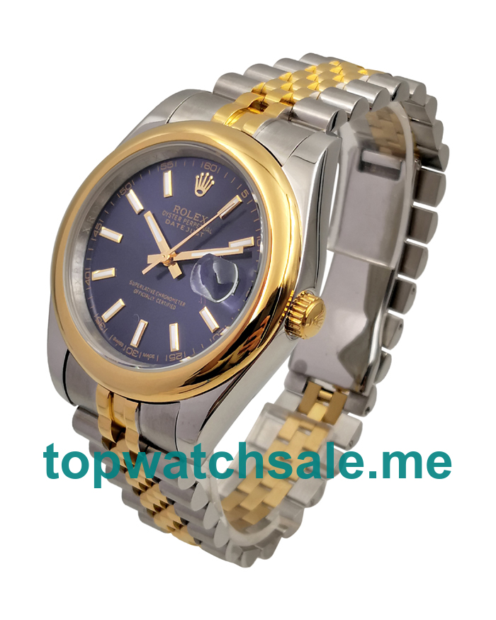 UK AAA Rolex Datejust 126303 41 MM Blue Dials Men Replica Watches