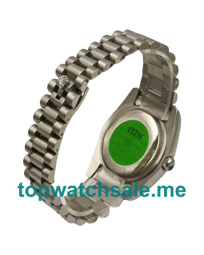UK AAA Rolex Day-Date 18039 36 MM Leopard Red Dials Men Replica Watches