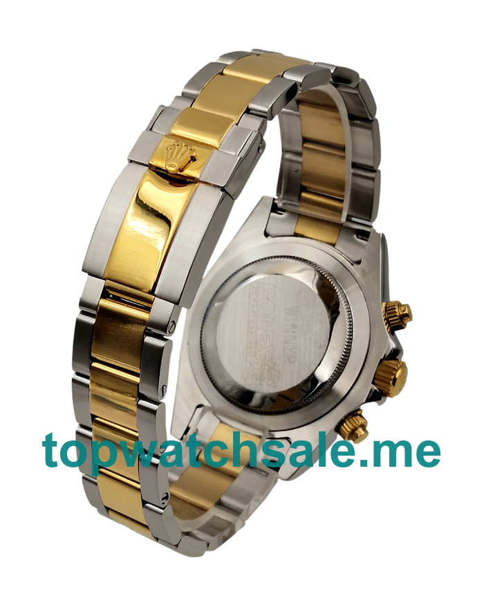 UK AAA Rolex Daytona 116523 40 MM Champagne Dials Men Replica Watches