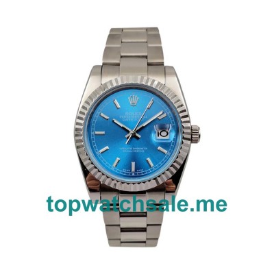 UK AAA Rolex Datejust 116234 36 MM Blue Dials Men Replica Watches