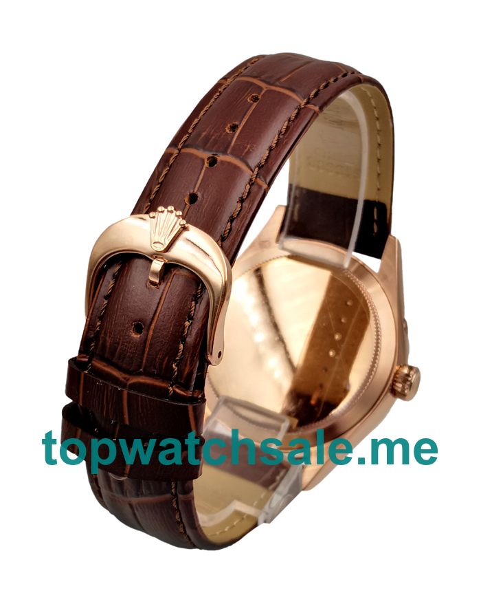 UK AAA Rolex Cellini 50515 39 MM Silver Dials Men Replica Watches