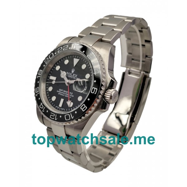 UK AAA Rolex GMT-Master II 116710 40 MM Black Dials Men Replica Watches