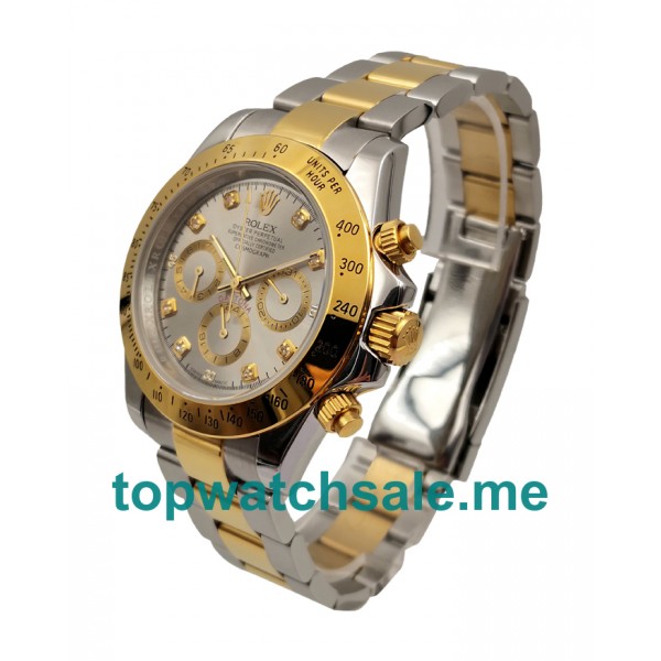 UK AAA Rolex Daytona 116523 40 MM Grey Dials Men Replica Watches