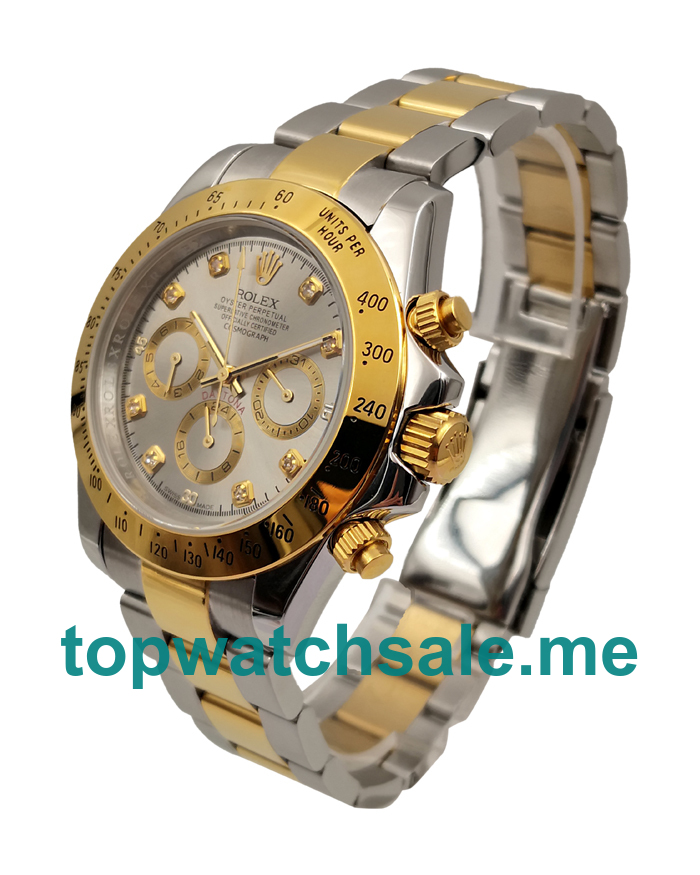 UK AAA Rolex Daytona 116523 40 MM Grey Dials Men Replica Watches