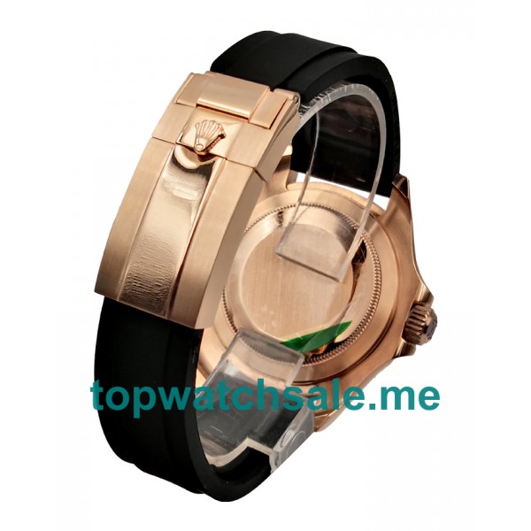 UK Swiss Made Rolex Yacht-Master 116655 40 MM Black Dials Men Replica Watches