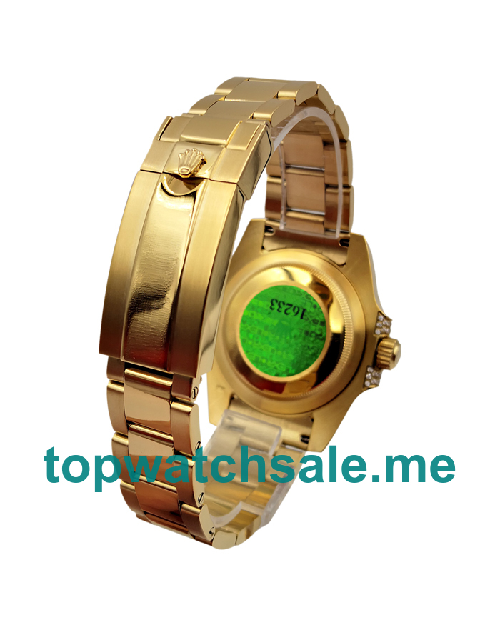 UK AAA Rolex GMT-Master II 116758 40 MM Black Dials Men Replica Watches