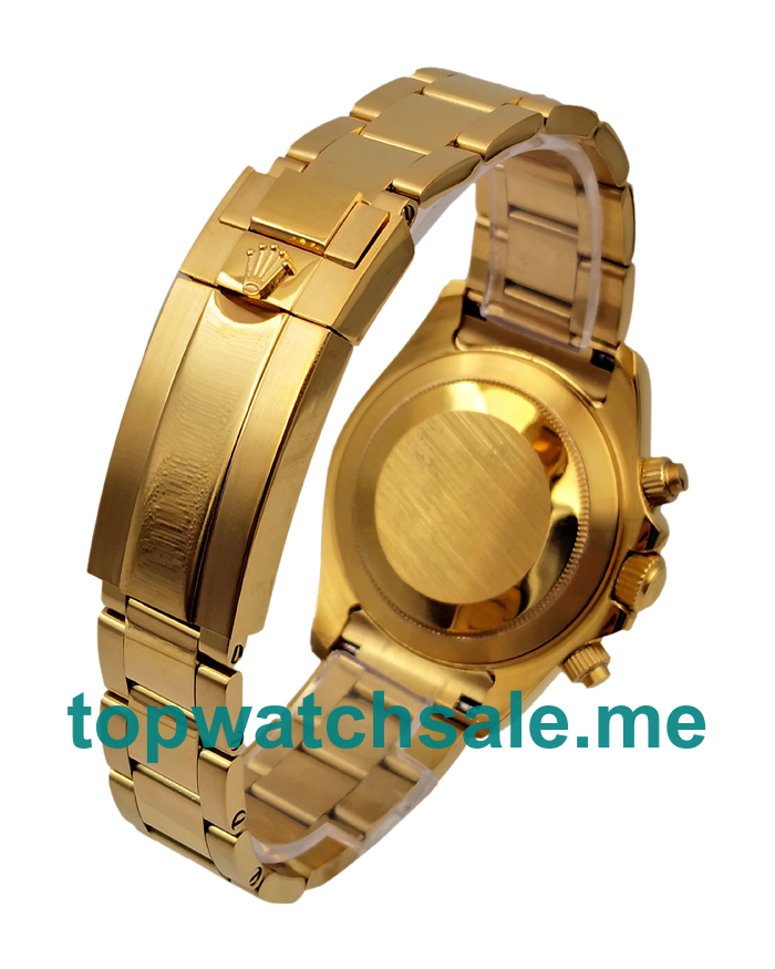 UK AAA Rolex Daytona 116508 40 MM Black Dials Men Replica Watches