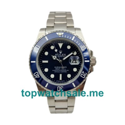 UK AAA Rolex Submariner 116619 LB 40 MM Blue Dials Men Replica Watches