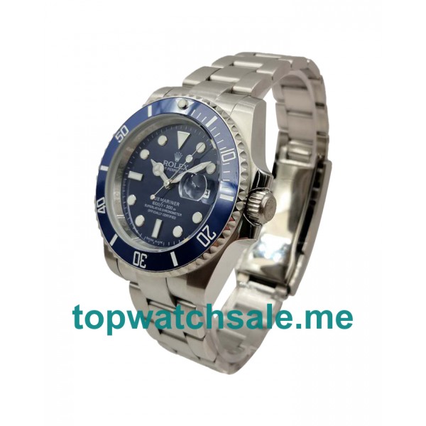 UK AAA Rolex Submariner 116619 LB 40 MM Blue Dials Men Replica Watches