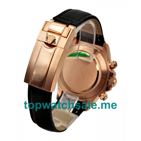 UK Swiss Made Rolex Daytona 116515 40 MM Black Dials Men Replica Watches
