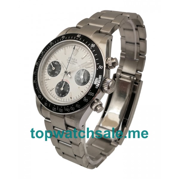 UK Swiss Made Rolex Daytona Ref.6263 40 MM White Dials Men Replica Watches