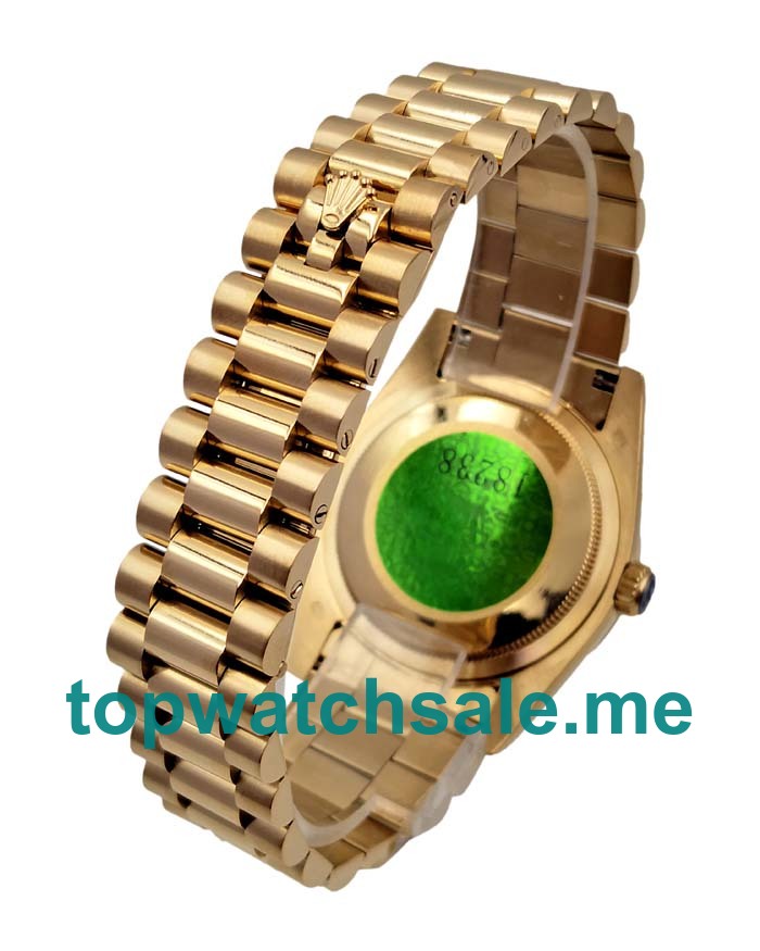 UK AAA Rolex Datejust 16018 36 MM Black Dials Men Replica Watches